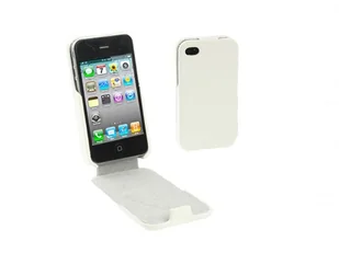 Bardzo cienkie etui na telefon komórkowy iPhone 4 4S białe - Etui i futerały do telefonów - miniaturka - grafika 1