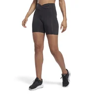 Spodenki damskie - Damskie Spodenki REEBOK PP BASIC BIKE SHORT HT4921 – Czarny - miniaturka - grafika 1