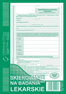 Michalczyk&Prokop 850-3 Skierow.na bad.lekars.A5 - Druki akcydensowe - miniaturka - grafika 1