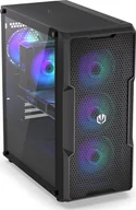 Zestawy komputerowe - Komputer Ryzen 7 9800x3d, 32 GB RAM, RTX 5080, 2 TB M.2 PCIe Windows 11 Home Trial, Regnum 400ARGB - miniaturka - grafika 1