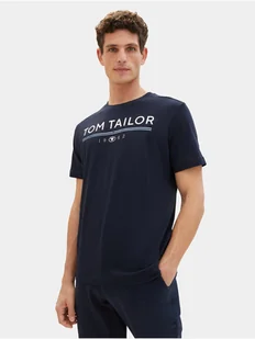 Tom Tailor T-Shirt 1040988 Granatowy Regular Fit - Koszulki męskie - miniaturka - grafika 1
