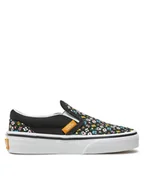 Buty dla dziewczynek - Vans Tenisówki Classic Slip-On VN000CYGBML1 Czarny - miniaturka - grafika 1