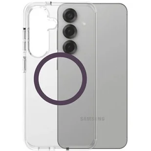 Etui PANZERGLASS Care Flagship Urban Combat Qi do Samsung Galaxy S25 Przezroczysto-fioletowy - Etui i futerały do telefonów - miniaturka - grafika 1