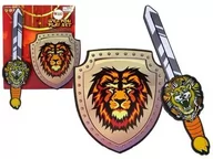 Militaria i wojskowość - Piankowy zestaw rycerza z lwem - miniaturka - grafika 1