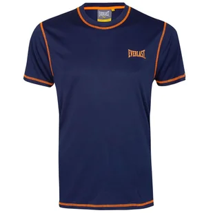 T-Shirt Everlast Koszulka Męska Wygodna Lekka Sportowa Z Krótkim Rękawem Navy S - Koszulki męskie - miniaturka - grafika 1