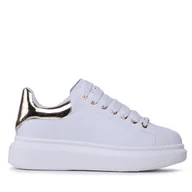 Sneakersy damskie - Sneakersy GOE LL2N4011 Biały - miniaturka - grafika 1