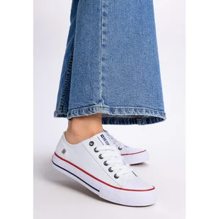 Trampki damskie półbuty Big Star DD274336 białe - Półbuty damskie - miniaturka - grafika 1