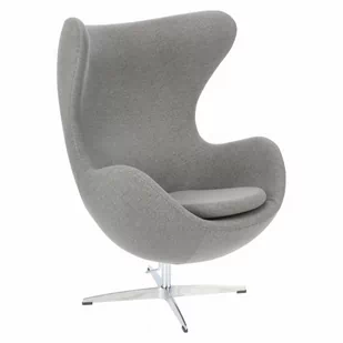 Fernity Fotel Jajo Easy Clean Premium Szary 218856 - Fotele - miniaturka - grafika 1