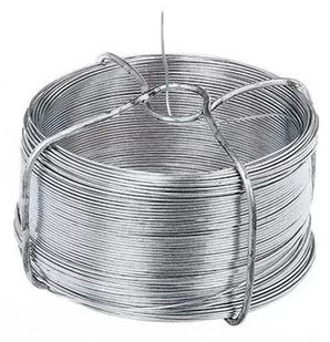 Drut wiązałkowy w szpuli fi 0,8 mm x 50 mb - Łańcuchy i liny stalowe - miniaturka - grafika 1