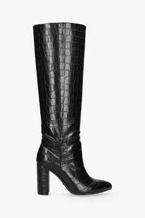 Mexx botki KRYSTAL INDY damskie kolor czarny na słupku MI001800153W-01 - Botki damskie - miniaturka - grafika 1