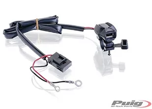 Puig 6840N Gniazdo USB Czarny - Prostowniki samochodowe - miniaturka - grafika 1