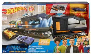 Mattel Hot Wheels Szybcy i Wściekli Wyścigowi Agenci Transporter GNP96 - Samochody i pojazdy dla dzieci - miniaturka - grafika 2