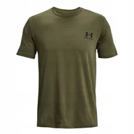Koszulki męskie - Koszulka Męska T-shirt UNDER ARMOUR Szybkoschnąca Sportowa 1326799-390-XL - miniaturka - grafika 1