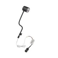 Oprawy, klosze i abażury - Lampka LED Sveva czarna IP20 380 lm Inspire - miniaturka - grafika 1