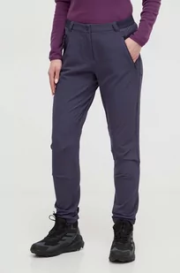 Jack Wolfskin spodnie outdoorowe Geigelstein kolor granatowy - Spodnie sportowe damskie - miniaturka - grafika 1