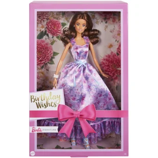 Lalka Barbie Mattel Signature Birthday Wishes Urodzinowe życzenia HRM54 - Lalki dla dziewczynek - miniaturka - grafika 1