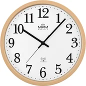 Zegary - Zegar ścienny MPM E01.4503.50 31 cm radiowy cichy . - miniaturka - grafika 1