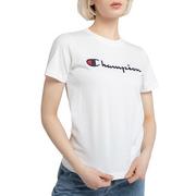 Koszulki i topy damskie - Champion Organic Cotton Script Logo > 114472-WW001 - miniaturka - grafika 1