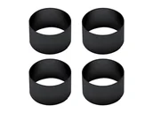 Inne naczynia kuchenne - ECHTWERK Zastawa ze stali szlachetnej (Czarny, 4 sztuki, Obrączka na serwetki okrągła) - miniaturka - grafika 1