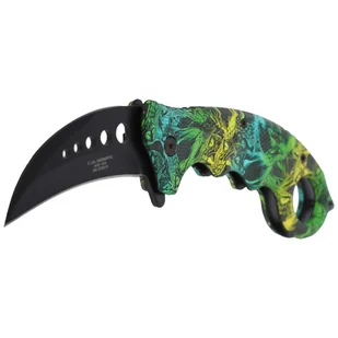 Nóż składany karambit Herbertz CJH Snake Design, Black Blade (ART000139 - 572613) - Noże - miniaturka - grafika 2