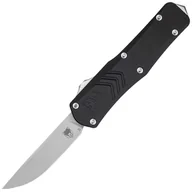 Noże - Nóż sprężynowy CobraTec Medium FS-X Gen.2 Drop-Point - Black - miniaturka - grafika 1
