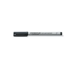 Staedtler Flamaster suchościeralny LUMOCOLOR 316F czarny STA044 STA044 - Flamastry - miniaturka - grafika 1