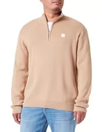 Swetry męskie - TOM TAILOR sweter męski, 10942 – Beach Sand, L - miniaturka - grafika 1