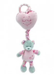 Pozytywka miś różowy 35cm - Tulilo - Pozytywki dla dzieci - miniaturka - grafika 1