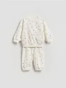 Komplety dla niemowląt - Reserved - Bawełniany komplet - kremowy - miniaturka - grafika 1