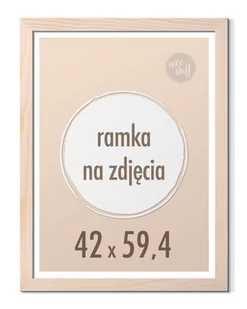 Ramka na zdjęcia 42x59,4 A2 sosnowa Ramki 59,4x42 - Ramki na zdjęcia - miniaturka - grafika 1