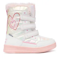 Buty dla dziewczynek - Śniegowce Agatha Ruiz de la Prada 251991 S Biały - miniaturka - grafika 1