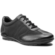 Półbuty damskie - Geox Półbuty U Symbol B U74A5B 01143 C9999 Black - miniaturka - grafika 1