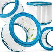 Filtry do odkurzaczy - Filtr powietrza zmywalny do odkurzaczy przemysłowych MAKITA/BOSCH AN93024 - miniaturka - grafika 1