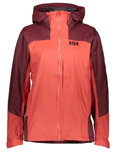 Helly Hansen Kurtka funkcyjna "Verglas 2L" w kolorze bordowo-pomarańczowym - Kurtki i kamizelki sportowe damskie - miniaturka - grafika 1