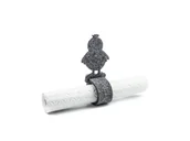 Dekoracja stołu - Serwetnik ze wzorem świątecznym - Kurczaczek Wielkanocny - 21 cm - 1 szt. - miniaturka - grafika 1