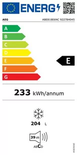 Zamrażarka Zamrażarka szafkowa 7000 AEG ABE818E6NC - Zamrażarki - miniaturka - grafika 4