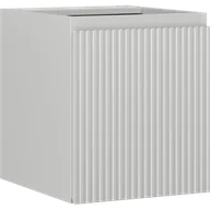Szafki łazienkowe - Mexen Rivel szafka łazienkowa podumywalkowa 40 cm, 1 drzwi, ryflowana, szara mat - 91A21-04047-1-BF62 - miniaturka - grafika 1