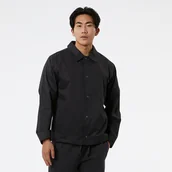 Kurtki męskie - Kurtka męska New Balance MJ23552PHM  czarna - miniaturka - grafika 1