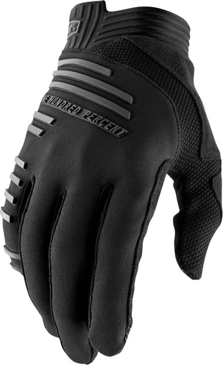 100% Rękawiczki 100% R-CORE Glove black roz. S długość dłoni 181-187 mm NEW