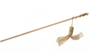 ECOMFY Zabawka Wędka Gaia z korkiem i wstążką 50 cm - Zabawki dla kotów - miniaturka - grafika 1