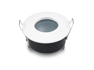 Oprawa halogenowa podtynkowa stała z aluminium IP44 LED Aquario - Biały - Oprawy, klosze i abażury - miniaturka - grafika 1