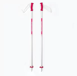 Kije narciarskie dziecięce Rossignol ELECTRA JR różowe RDJ6000  85 cm - Kijki narciarskie - miniaturka - grafika 1