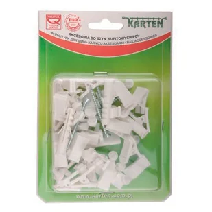 Akcesoria do szyn sufitowych z żabką KM II 1.2 - Akcesoria do wystroju okien - miniaturka - grafika 1