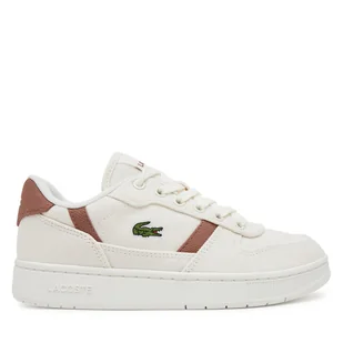 Sneakersy Lacoste 7-49SUJ0006 Écru - Buty dla chłopców - miniaturka - grafika 1
