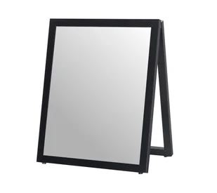 Lustro Profilmat do makijażu, logopedyczne CZARNE 40x50cm PREMIUM - Lustra - miniaturka - grafika 1