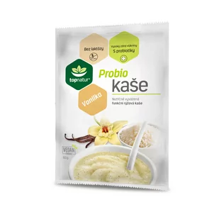 Topnatur - Owsianka Probio, wanilia, 60 g - Kasza - miniaturka - grafika 1