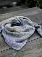 Apaszki i szaliki damskie - Pastelowy puchacz / chustka - miniaturka - grafika 1