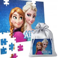 Puzzle - PUZZLE KRAINA LODU FROZEN 120el A4 PREZENT NA URODZINY DLA DZIECI Y5 - miniaturka - grafika 1