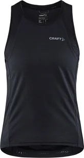 Craft Core Endur Singlet Women, czarny XL 2022 Koszulki kolarskie - Koszulki rowerowe - miniaturka - grafika 1