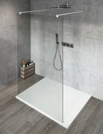 Kabiny prysznicowe - GELCO Kabina prysznicowa przyścienna VARIO WHITE WALK IN 120x200 szkło przezroczyste z powłoką Coated Glass GX1212GX2215 - miniaturka - grafika 1